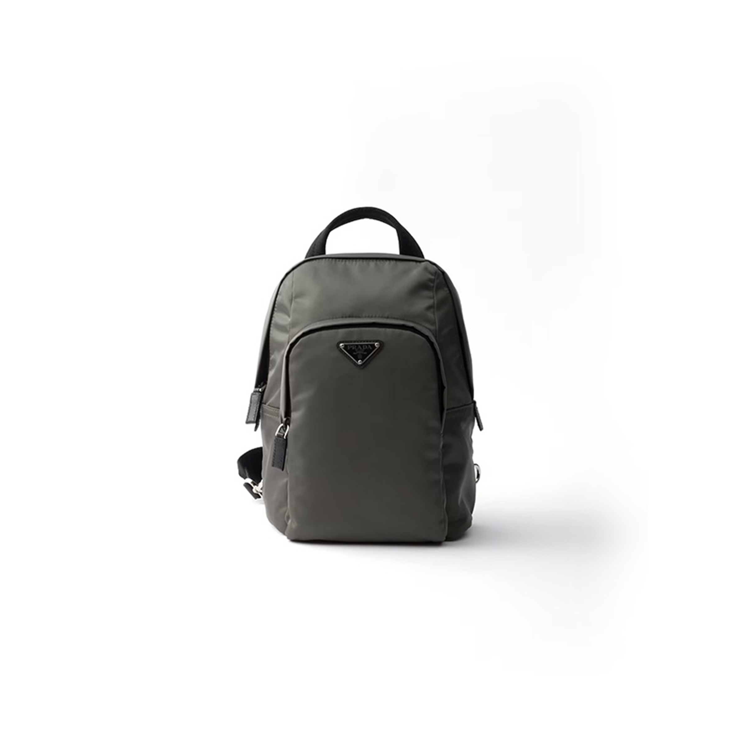 PRADA RE-NYLON AND SAFFIANO LEATHER BACKPACK 2VZ116 (27*20*8cm) 